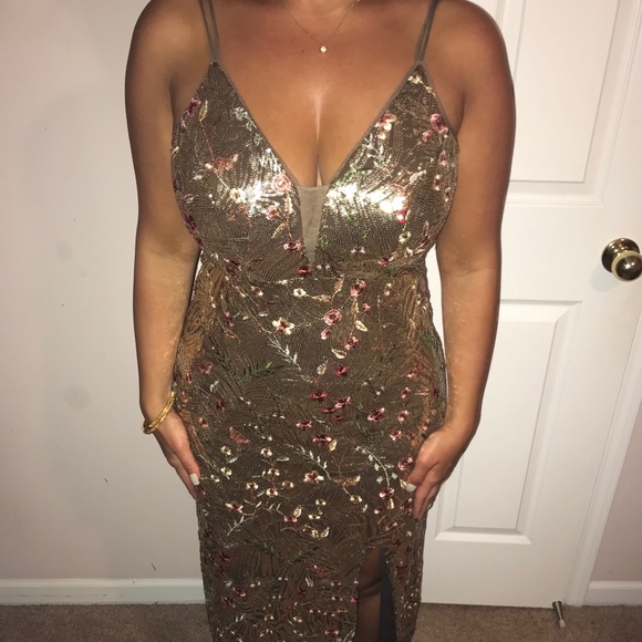 sequin dress size 8